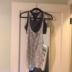 Lululemon Sports bra/tank combo